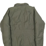 THE NORTH FACE Womens Green Coat L Polyester Blend Plain Zip Outdoor Jacket
