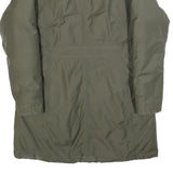THE NORTH FACE Womens Green Coat L Polyester Blend Plain Zip Outdoor Jacket
