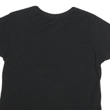 ROLLING STONES Womens Black Graphic T-Shirt 2XL Short Sleeve Round Neck Band