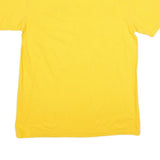 ADIDAS Mens Yellow Fearless Graphic T-Shirt L Short Sleeve Crew Neck Cotton