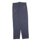 DICKIES Mens Blue Regular Fit Straight Denim Jeans W36 L34 Workwear Utility