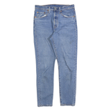 LEVI'S 501S Womens Jeans Blue Regular Skinny Denim Medium W27 L28 Classic Fit