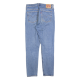 LEVI'S 501S Womens Jeans Blue Regular Skinny Denim Medium W27 L28 Classic Fit
