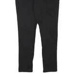 MICHAEL KORS Womens Cotton Blend Black Slim Skinny Trousers W29 L25 Stylish Zip