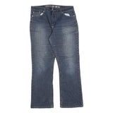 DICKIES Womens Blue Relaxed Straight Denim Medium W34 L32 Casual Jeans