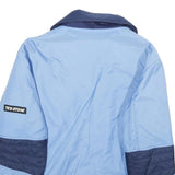 TED STONE Mens Blue & Navy Zip-Up Polyamide Jacket XL Lightweight Casual