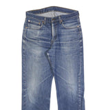 LEVI'S 751 Mens Jeans Blue Relaxed Straight Denim Medium W34 L32 Classic Style