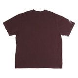 CARHARTT Mens Maroon Chest Pocket Logo T-Shirt XL Short Sleeve Crew Neck