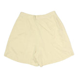 SAN MARTINO Womens Shorts Beige Casual Plain M W28 Comfortable Cotton