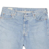LEVI'S Womens Denim Blue Casual Shorts L W36 Button Fly Classic Fit