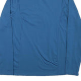 CMP Mens Blue 1/4 Zip Sweatshirt XS Polyester Blend Activewear Casual