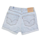 LEVI'S Womens Denim Blue Casual Shorts S W27 Classic Cotton Blend Summer