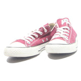 CONVERSE Chuck Taylor All Star Womens Low Top Trainers Red Canvas UK 7 Classic