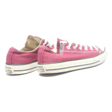 CONVERSE Chuck Taylor All Star Womens Low Top Trainers Red Canvas UK 7 Classic