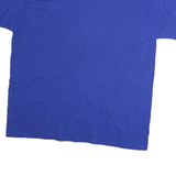 RUSSELL ATHLETIC Mens Blue Morehead State Soccer Graphic T-Shirt XL Crew Neck