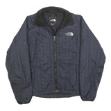 THE NORTH FACE Womens Black Outdoor Jacket XS Polyester Blend Zip Plain