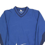 NIKE Boys Blue & Navy V-Neck XL Sweatshirt Pullover Swoosh Logo Sportswear