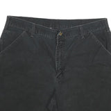 CARHARTT Mens Black Casual Shorts 3XL W36 Cotton Blend Cargo Workwear
