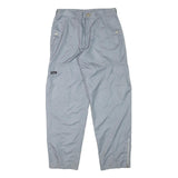 VENICE BEACH Mens Polyester Blend Grey Relaxed Tapered Trousers W30 L31 Casual