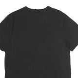 CHAMPION Mens Black Graphic T-Shirt M Short Sleeve Crew Neck Cotton