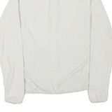 THE NORTH FACE Womens White Fleece Jacket S Polyester Blend Zip Outdoor Casual