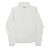 THE NORTH FACE Womens White Fleece Jacket S Polyester Blend Zip Outdoor Casual