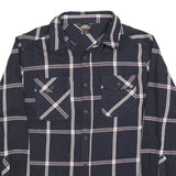 PACIFIC TRAIL Mens Black & White Check Shirt L Long Sleeve Casual Button Front
