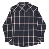 PACIFIC TRAIL Mens Black & White Check Shirt L Long Sleeve Casual Button Front