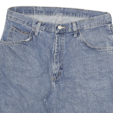 WRANGLER Mens Denim Blue Cotton Casual Shorts XL W32 Relaxed Fit Classic Style