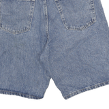 WRANGLER Mens Denim Blue Cotton Casual Shorts XL W32 Relaxed Fit Classic Style