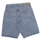 WRANGLER Mens Denim Blue Cotton Casual Shorts XL W32 Relaxed Fit Classic Style