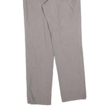 TOMMY HILFIGER Mens Regular Fit Beige Cotton Blend Trousers W30 L32 Casual Zip