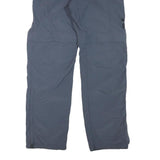 JACK WOLFSKIN Womens Polyester Blend Grey Relaxed Zip Trousers W29 L31 Outdoor