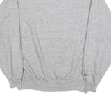 MAJESTIC Mens Grey Broncos Crew Neck XL Cotton Blend Pullover Sweatshirt