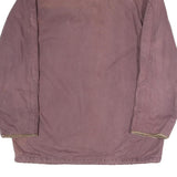 TIMBERLAND Mens Purple Outdoor Jacket M Polyester Blend Zip Casual