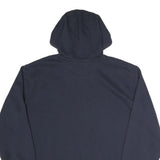 CARHARTT Mens Navy Hoodie L Cotton Blend Pullover Hooded Sweatshirt