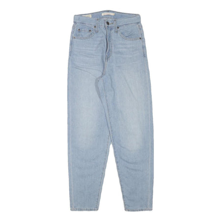LEVI'S Womens Jeans Blue Relaxed Tapered Denim Medium W26 L27 Vintage Style