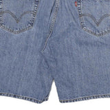 LEVI'S Mens Denim Blue Casual Shorts 2XL W36 Cotton Blend Relaxed Fit
