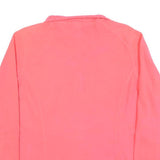 THE NORTH FACE Womens Pink Plain Pullover Jumper Crew Neck L Outdoor Casual