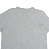 NIKE Mens Grey Red Graphic T-Shirt L Short Sleeve Crew Neck Casual Sportswear