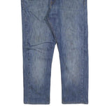 LEVI'S 510 Mens Jeans Blue Regular Slim Denim Medium W34 L25 Classic Zip Closure