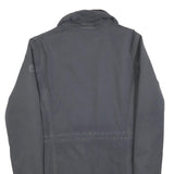 JACK WOLFSKIN Womens Black Outdoor Zip Jacket L Polyester Blend Plain Warm