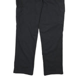 DICKIES Mens Cotton Blend Black Regular Fit Cargo Trousers W38 L32 Workwear