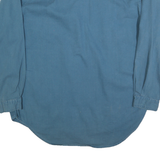 LEVI'S Mens Blue Cotton Shirt XL Button Front Casual Classic Two Pocket