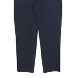 LEVI'S Mens Polyester Blend Navy Slim Straight Trousers W30 L26 Classic Fit Zip