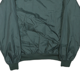 SPORT-TEK Mens Green Jacket L Polyester Blend Plain Zip Casual Lightweight