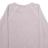 FILA Womens Purple Crew Neck M Sweater Cotton Blend Casual Lightweight Logo