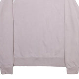 FILA Womens Purple Crew Neck M Sweater Cotton Blend Casual Lightweight Logo