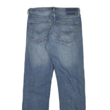 LEVI'S Mens Regular Fit Blue Denim Jeans W29 L30 Cotton Blend Zip Pocket
