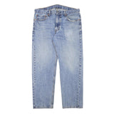 LEVI'S 505 Mens Jeans Blue Regular Straight Denim Medium W36 L28 Classic Fit